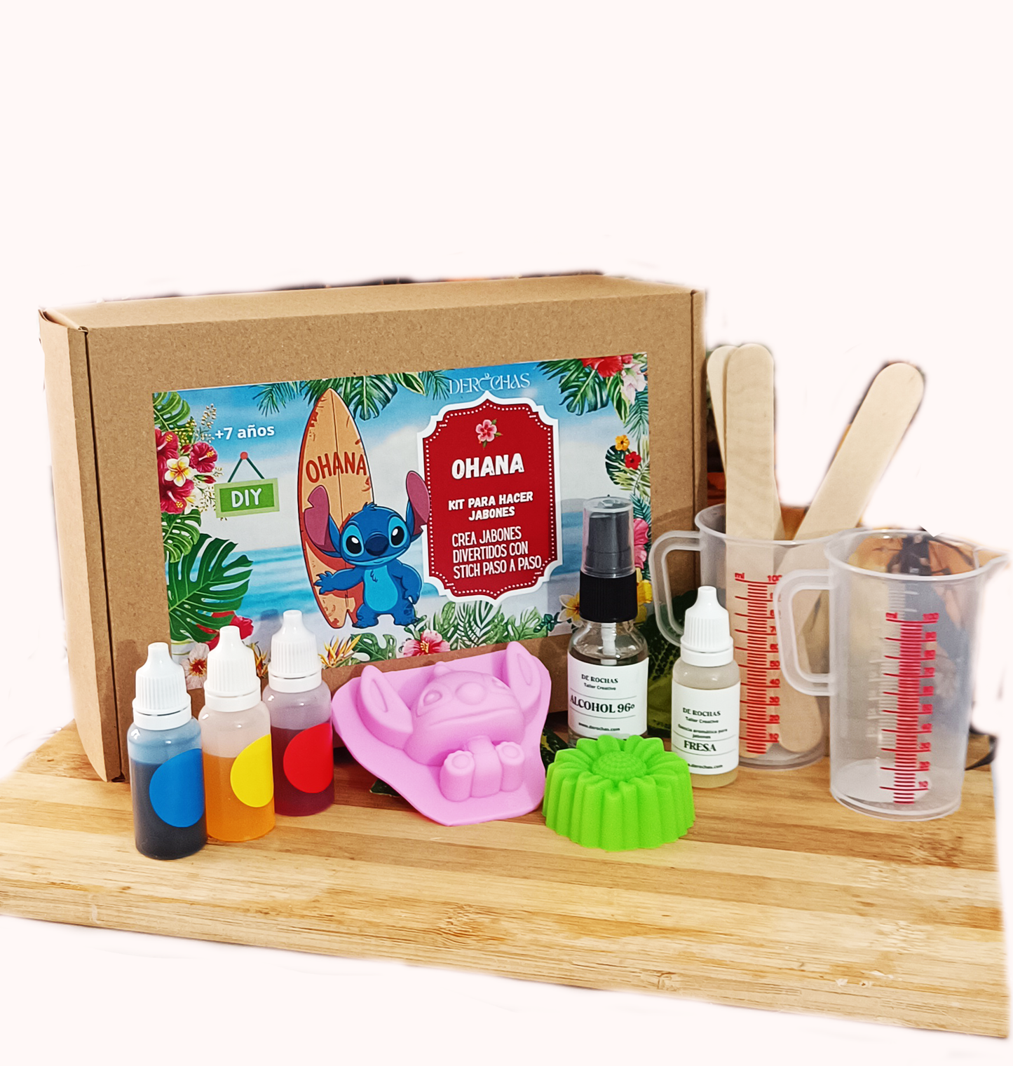 Kit OHANA para hacer jabones