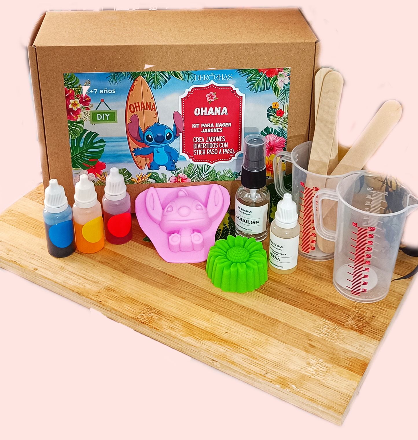 Kit OHANA para hacer jabones